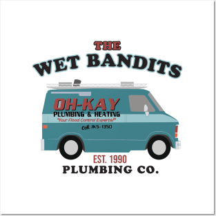 The Wet Bandits Plumbing Co. Est. 1990 Posters and Art